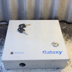 GALAXY Power Supply Model SED-POWER-91210 - Box 8" x 8" x 2" with Keys