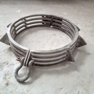 Collier en acier solide - Metal BDSM Collar - 7" de diamètre