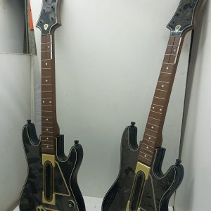 Two Guitar Hero 0000654 Wireless Controller Guitar Activision /not tested