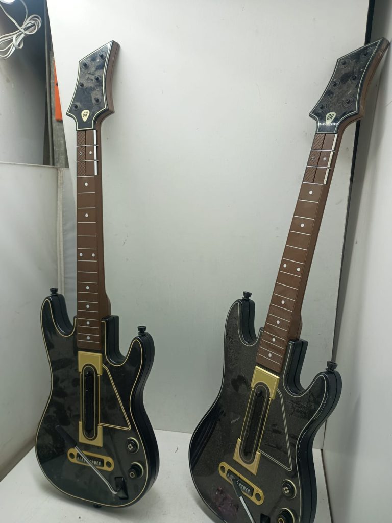 Two Guitar Hero  Wireless Controller Guitar Activision