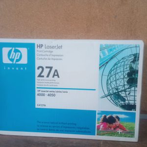 Toner HP Laserjet 4000 4050 - 27A CartridgeToner (New — box slightly damaged, see photo).