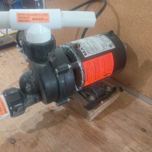 MAAX Inc. whirlpool bath pump (Model PUUFCAS798) GE Motor modèle PUUFCAS798, HP 3/4 115V