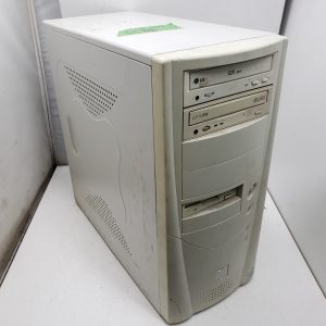 Tour d'ordinateur vintage Intel Pentium III 866 - 512mb RAM (retro gaming) - sans disque dur (IDE)