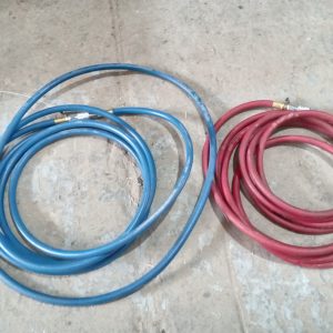 2 hoses pour compresseur avec quick connects