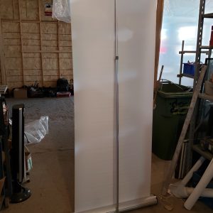 Support à bannière Rollup rétractable (salon, expo, show, fair) 7 pieds