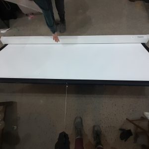 Écran - toile de projection 8 x 8 pi - DA-LITE modèle C