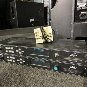 2x Peavey Pro-Fex Programmable MIDI Multi-Effects Preamp Rack Mount (NOT TESTED)