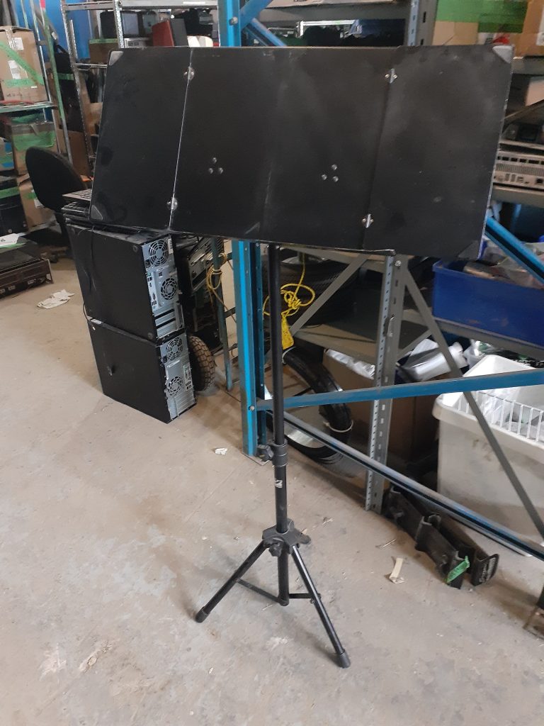 Lutrin pliable pour musicien