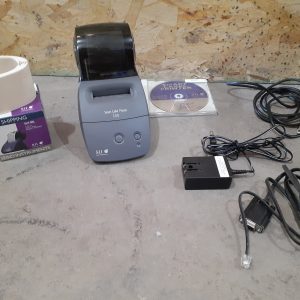 Seiko Smart Label Printer 200 with Cables + Power Supply + Papers