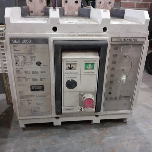 Siemens 3-Pole Circuit Breaker SBS 2000 SBS2020 - 2000AMP - 600VAC