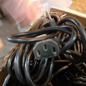 18 x câbles IEC gros gages