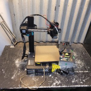 3D printer - incomplete - parts presents are functional - for project