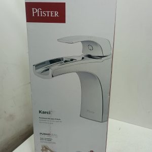 Pfister- Bathroom Faucet Chrome finish LF_042-KA0C Karci Single control - used but like new