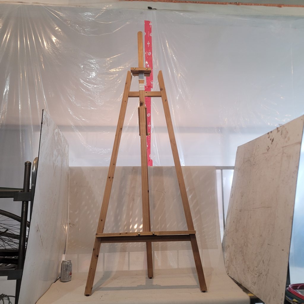 Wooden easel - 165cm