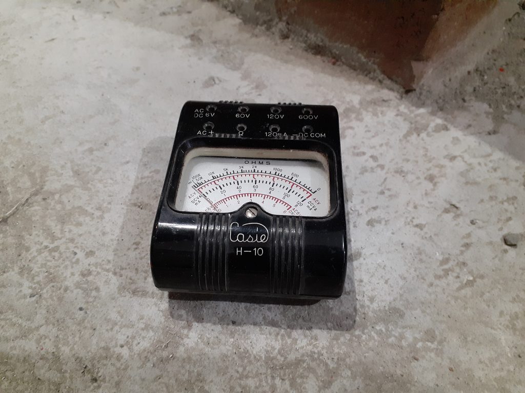 Vintage Casie Analog Multimeter H-10