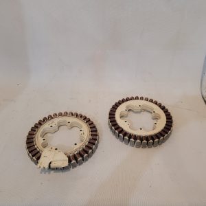 2x electric dryer motor stators - coil - copper for project
