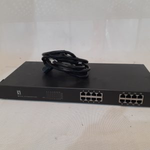 LevelOne 16-Port GigabitPoE-Plus Fast Ethernet switch GEP-1622