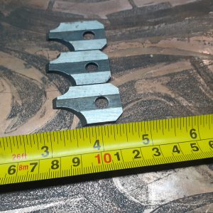 3 x Vintage SEARS CRAFTSMAN Joint Cutter Blades (1/4" 1/2" Quarter Round)