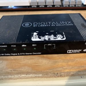 Digitalinx by Liberty AV Solutions DL-HDDM21 4K Dolby Digital & DTS Decoder C80