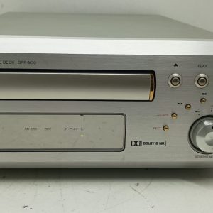 Denon DRR-M30 Stereo Cassette Deck Auto Reverse Dolby B - Plays Records -lights but As-Is