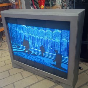 Télévision CRT vintage Citizen 27". Cathodique - entrée RCA - Modèle JCTV2709A - Testé