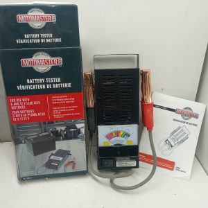 MotoMaster Battery Tester -for 6 and 12v - open box Model 011-3003-0