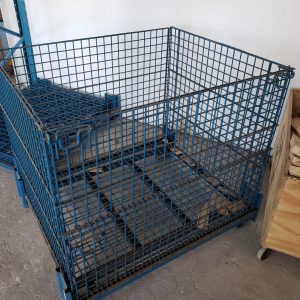 Collapsible Wire Container Pallet, 48" W x 40" D x 36" H