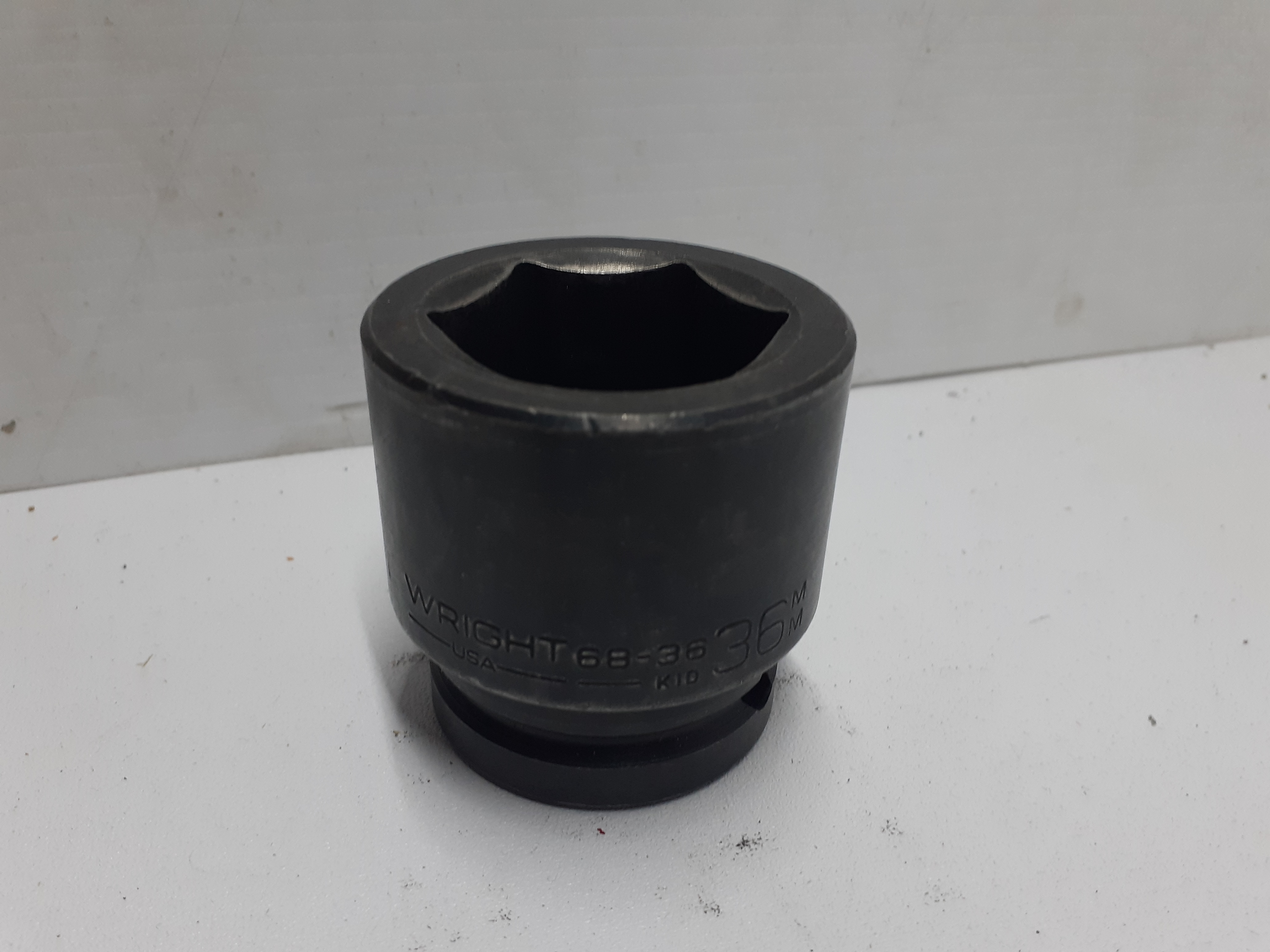 Wright 68-36 Metric Impact Socket 36mm – 1″ Square Drive – 6points
