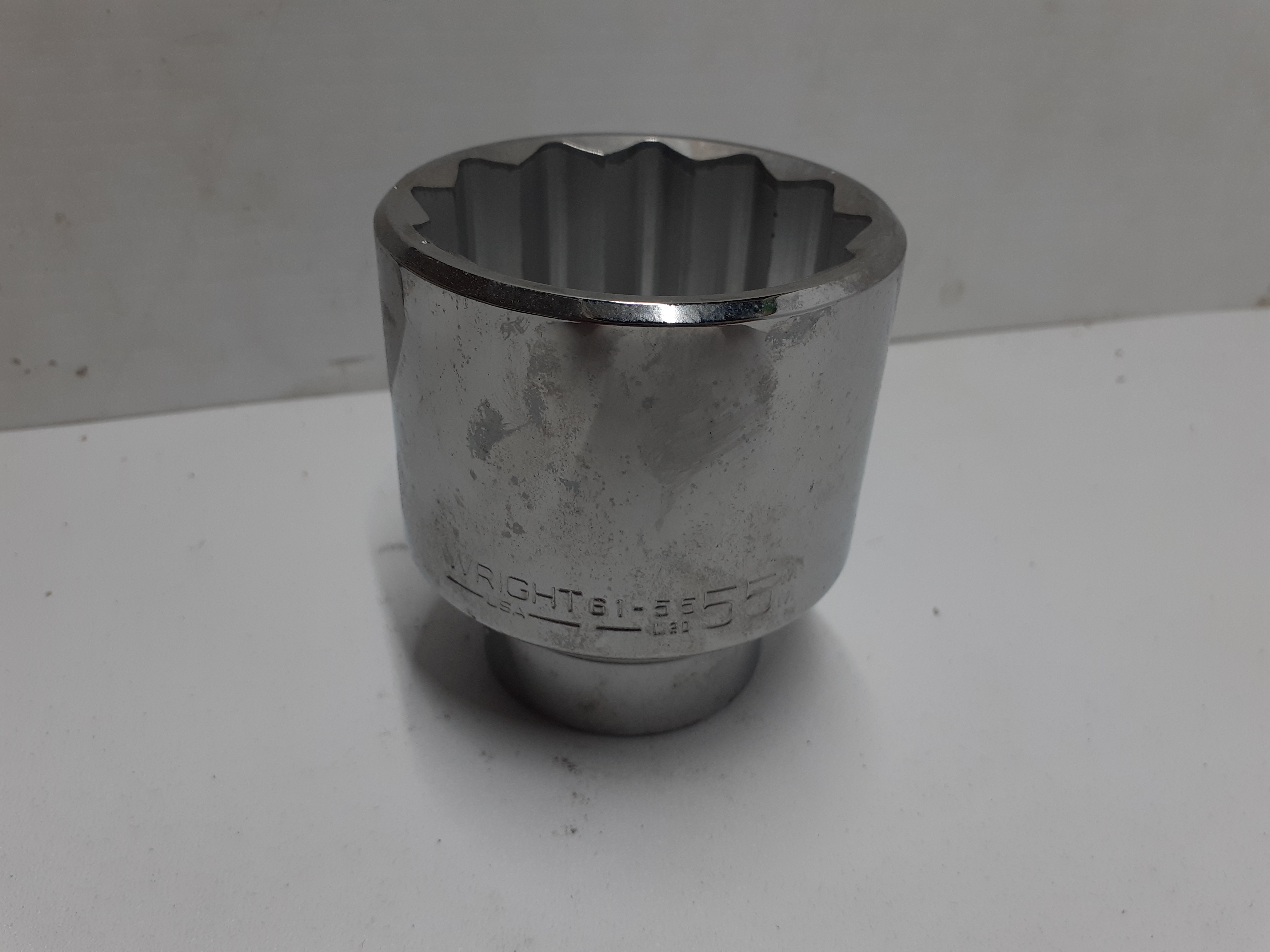 Wright 61-55 Metric Impact Socket 55mm – 3/4″ Square Drive – 12points