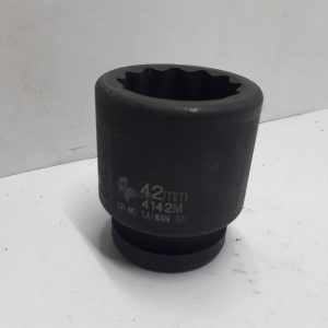 Grey Pneumatic 4142M Metric Impact Socket 42mm - 1" Square Drive - 12points
