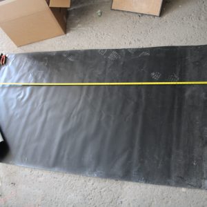 Black and white canvas 102" x 51"