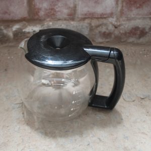 De'Longhi Caffe Figaro Combination Coffee and Espresso Machine Replacement Glass Carafe 10 Cups