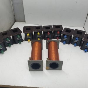 Lot of various educational laboratory inductors (induction coil)