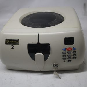 Vintage Dacal DC-300 CD Library II 150 CD/DVD Storage + Key - AS IS -