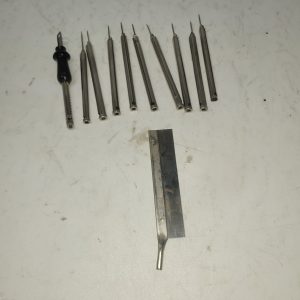 Columbine Minerva Punch needle kit (9x small, 1x wide)