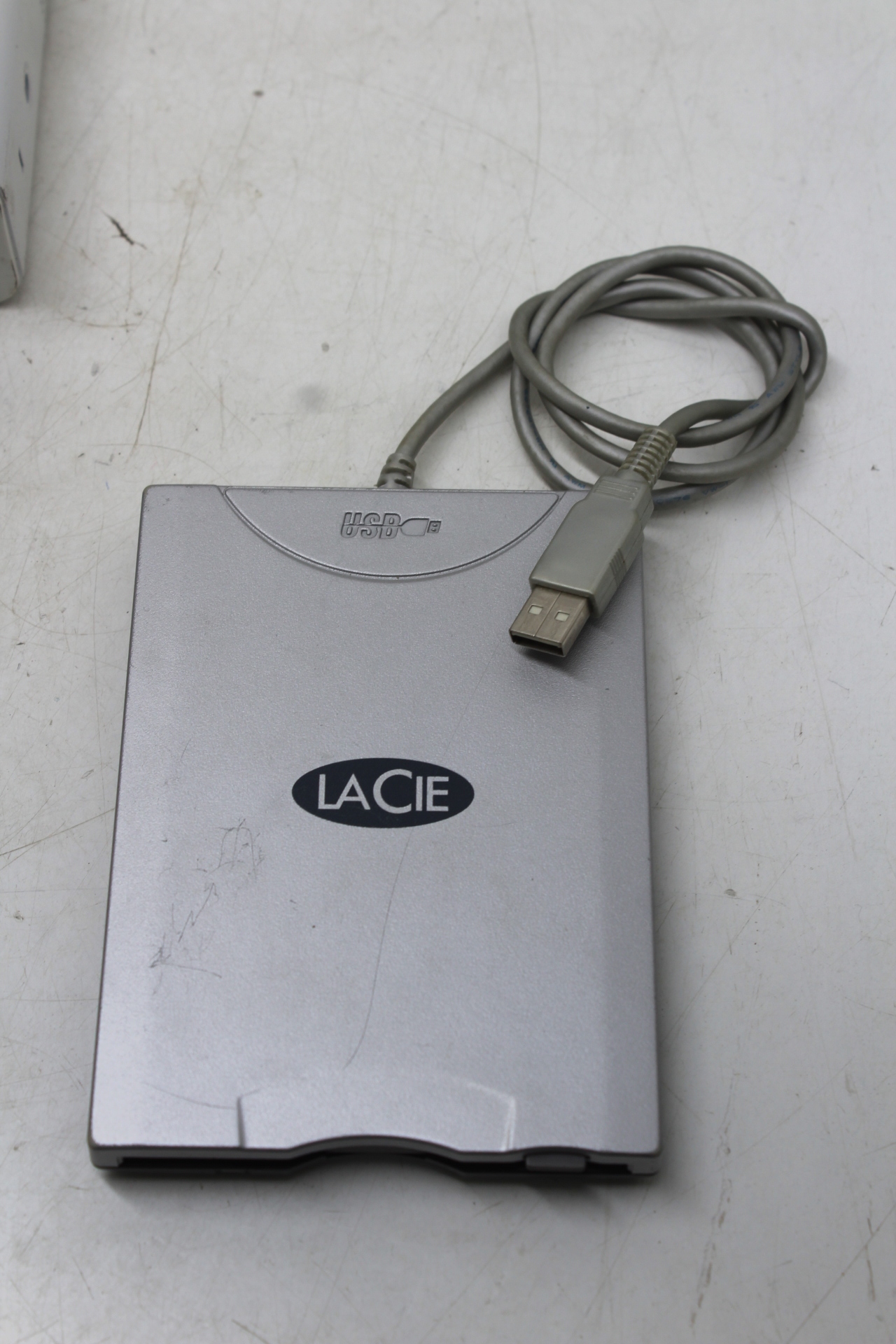 LaCie Pocket USB FDD 1.44MB Ext. Floppy Drive MYFLOPPY3 #706018