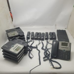 9x Cisco SPA504G 4-line IP Phone - missing 1 stand