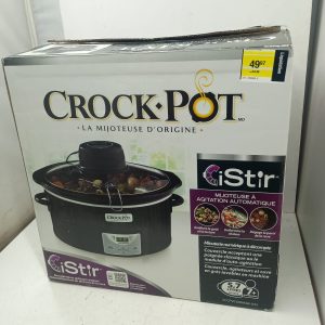 CrockPot 6 - Slow cook with protected lid - open box