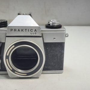 Appareil photo argentique Praktica LLC avec étui [NE FONCTIONNE PAS / POUR PIÈCES]