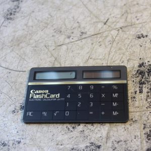 Canon Flashcard ELECTRONIC CALCULATOR LS-777 - Not Working
