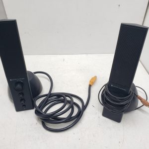 Altec Lansing VS4121 Left & Right Powered Audio Black Computer Speakers
