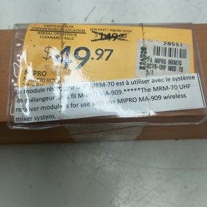 MIPRO MRM70- UHF receiver module for MIPRO MA-09 wireless system