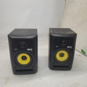 2x KRK Prokit 5 speakers - for parts, need new capacitors, buzzing sound