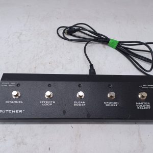 Footswitch MIDI à 5 boutons Peavey pour amplificateur de guitare Butcher