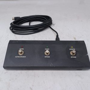 Pédalier Footswitch 3 boutons Peavey pour amplificateur JSX - Triple XXX - Série Ultra
