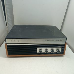 Magnétophone à bobines Philips Continental 220 - pour pièces uniquement - sans cordon / lecteur avec couvercle
