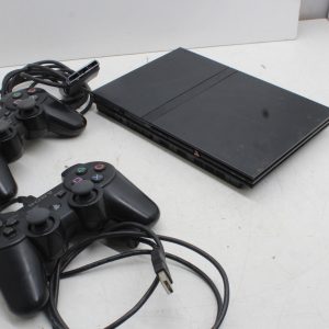 Lot de consoles PlayStation 2 (PS2) et de manettes – Vendu tel quel