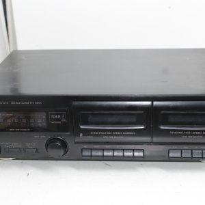 Double platine cassette JVC Dolby High Speed - TD-W118BK