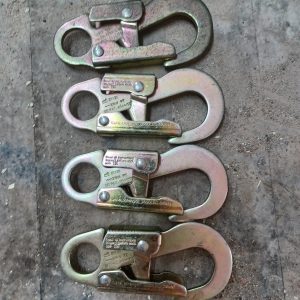 4 x Mousqueton à double verrouillage - 3600 Lb 23 kN