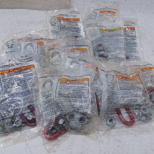 18 pinces pour câbles métalliques Crosby G-450 forgées à la matrice, 3/8", #, 1010097